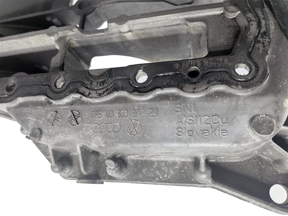 Thumbnail 5: 2017-2019 AUDI Q7 (4M) 3.0L SUPER (CREC) UPPER ENGINE MOTOR OIL FLUID PAN