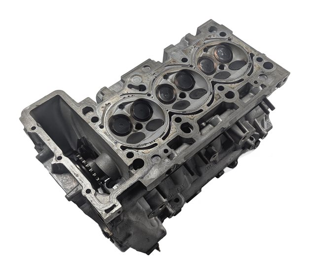 17-19 AUDI Q7 (4M) 3.0L SUPER LEFT DRIVER CYLINDER HEAD w/CAMSHAFTS GEARS VALVES