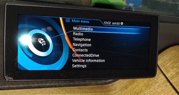 Thumbnail 2: 2014-2017 BMW I3 (I01) CENTRAL INFORMATION DISPLAY SCREEN MONITOR CID