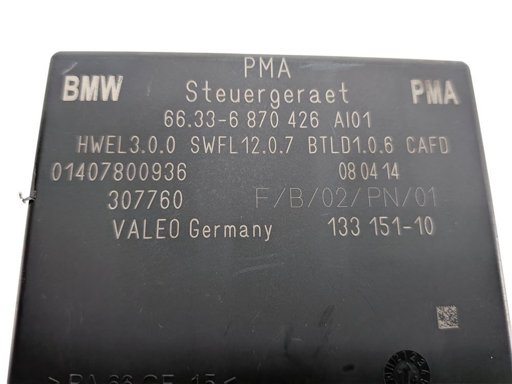 Thumbnail 3: 2014 BMW I3 (I01) PARK ASSIST PDC DISTANCE CONTROL MODULE COMPUTER