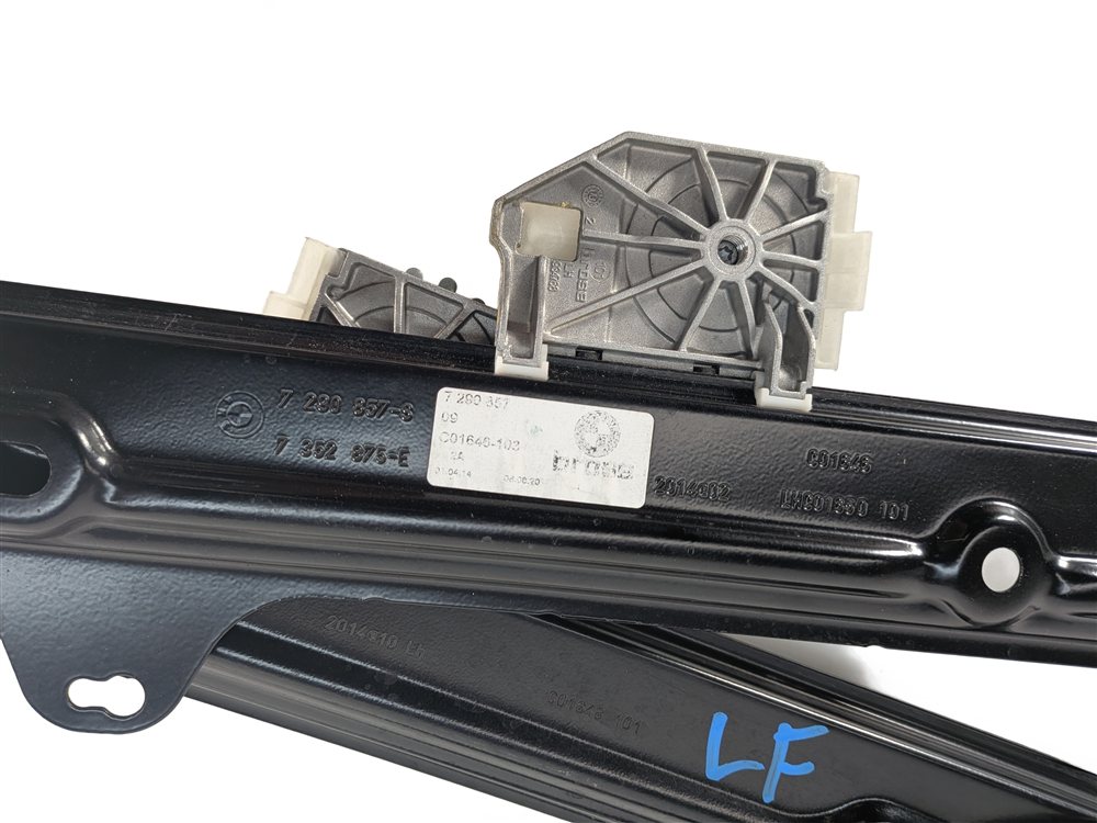 Thumbnail 4: 2014-2020 BMW I3 (I01) FRONT LEFT DOOR WINDOW REGULATOR w/MOTOR
