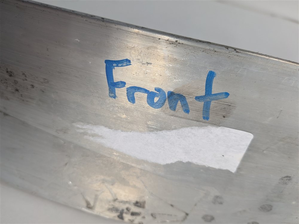 Thumbnail 6: 2014-2021 BMW I3 (I01) FRONT UPPER BUMPER REINFORCEMENT IMPACT BAR