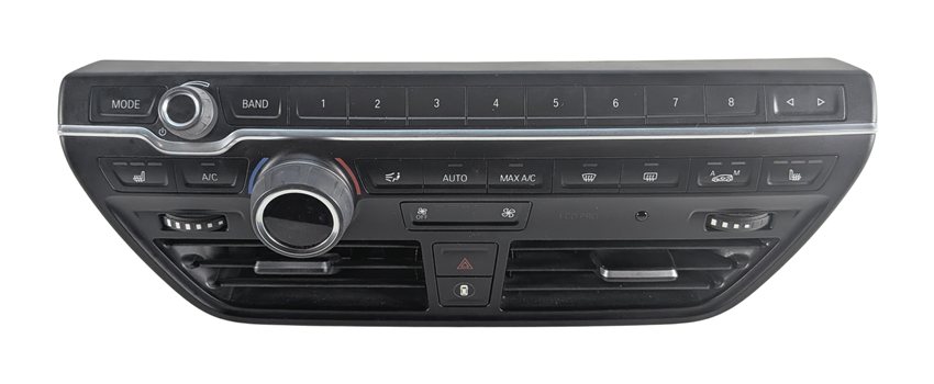 Thumbnail 2: 2014-2020 BMW I3 (I01) RADIO A/C HEATER CLIMATE CONTROL PANEL SWITCH