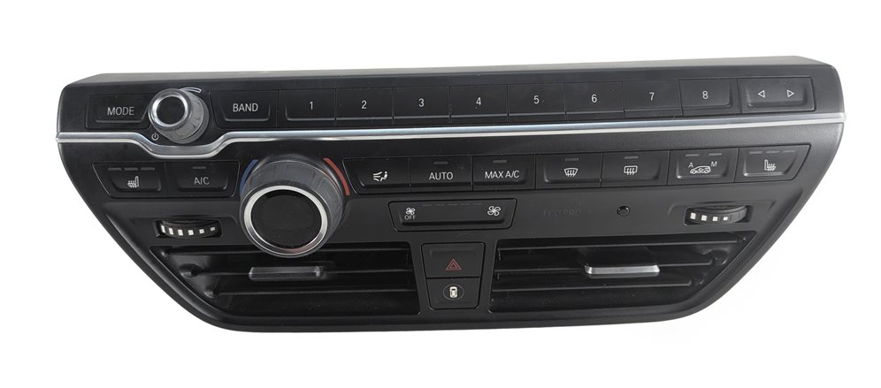Thumbnail 5: 2014-2020 BMW I3 (I01) RADIO A/C HEATER CLIMATE CONTROL PANEL SWITCH
