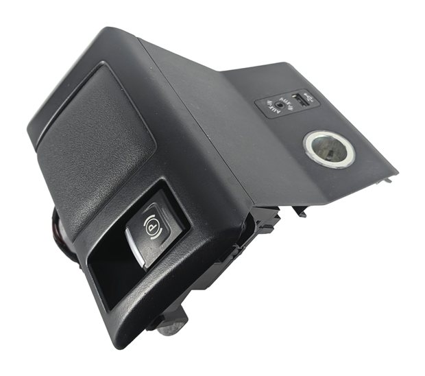2014-2020 BMW I3 (I01) CENTER CONSOLE PANEL PARK BRAKE SWITCH 12V USB AUX