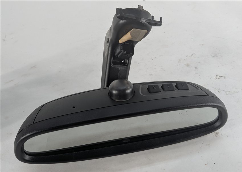 2014-2020 BMW I3 (I01) REAR VIEW MIRROR AUTO DIM w/HOMELINK (Black)