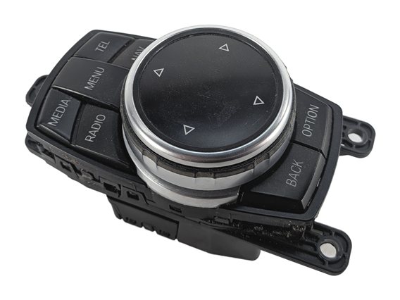 Thumbnail 2: 12-20 BMW 2 3 4 SERIES (F22 F30 F32 F34) STEREO NAVIGATION i-DRIVE SWITCH KNOB