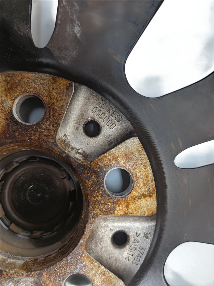 Thumbnail 6: 2014-2021 BMW I3 (I01) 20X5.5 STYLE 430 DOUBLE SPOKE REAR RIGHT WHEEL RIM