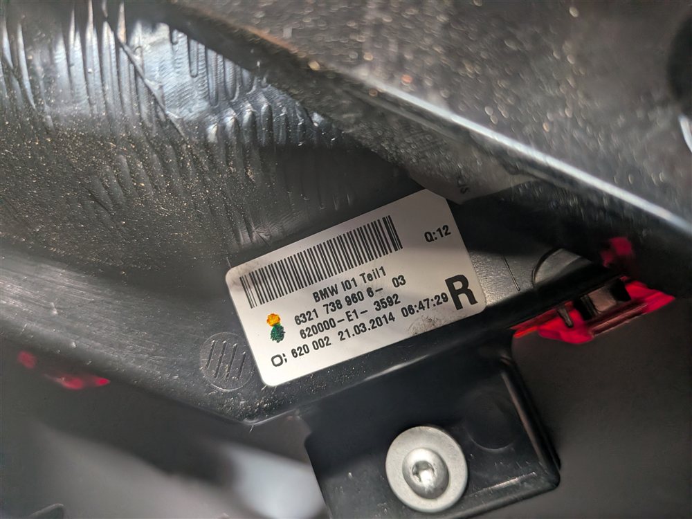 Thumbnail 13: 2014-2020 BMW I3 (I01) REAR LIFTGATE TAILGATE HATCH w/GLASS (Capparis)