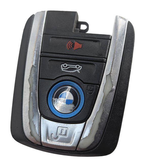 Thumbnail 7: 14-16 BMW i3 I01 BEV BDC Body Control Module Key Fob Lock Cylinder Ring Set OEM
