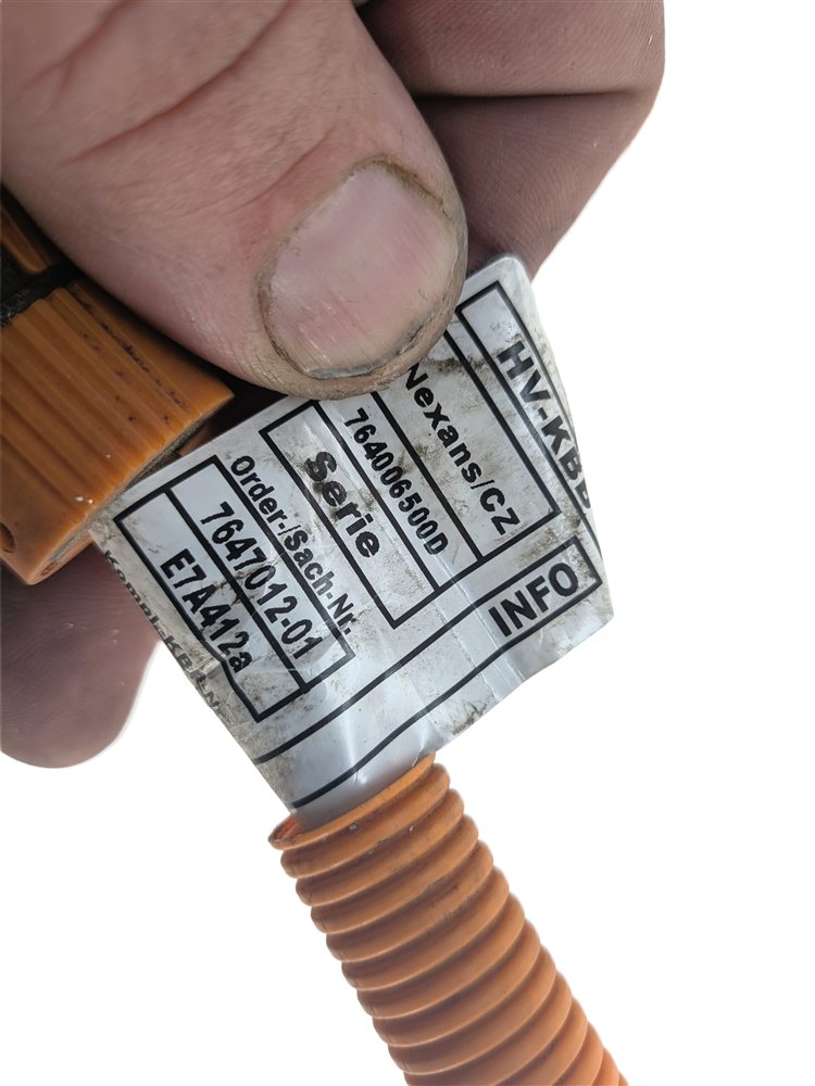 Thumbnail 4: 2014 BMW I3 (I01) HIGH VOLTAGE HV ELECTRIC MOTOR CABLE LINE