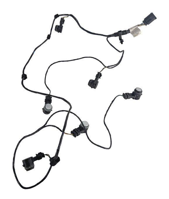 2014 BMW I3 (I01) FRONT PARK ASSIST PDC SENSORS SET/6 w/HARNESS (Capparis)