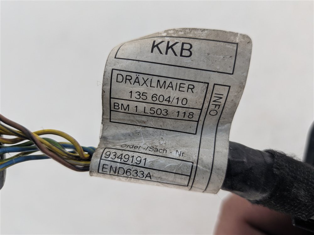 Thumbnail 5: 2014 BMW I3 (I01) FRONT PARK ASSIST PDC SENSORS SET/6 w/HARNESS (Capparis)