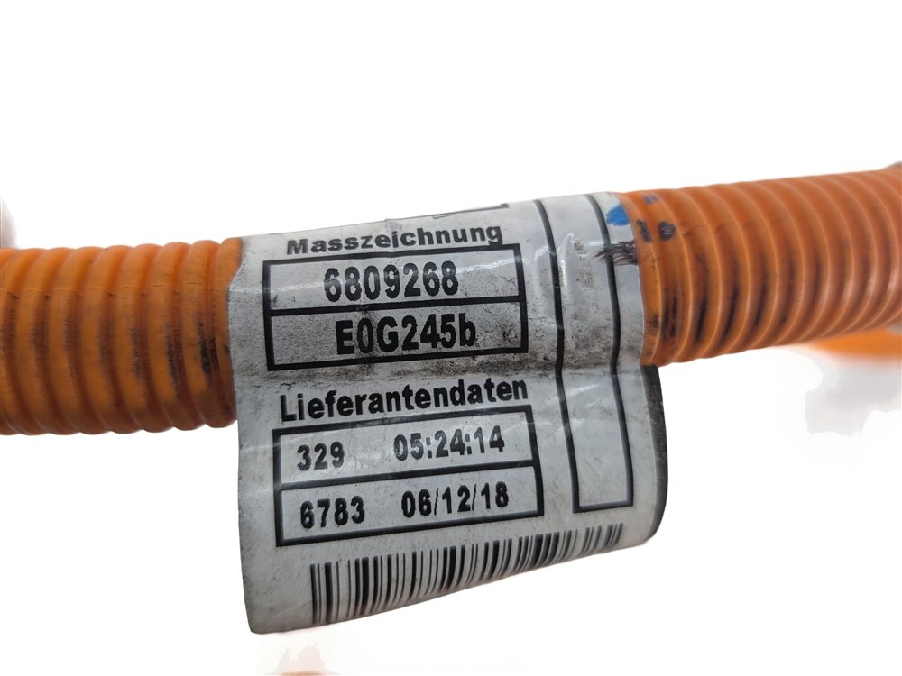 Thumbnail 6: 2014 BMW I3 (I01) HIGH VOLTAGE HV CHARGING SOCKET CABLE WIRE HARNESS