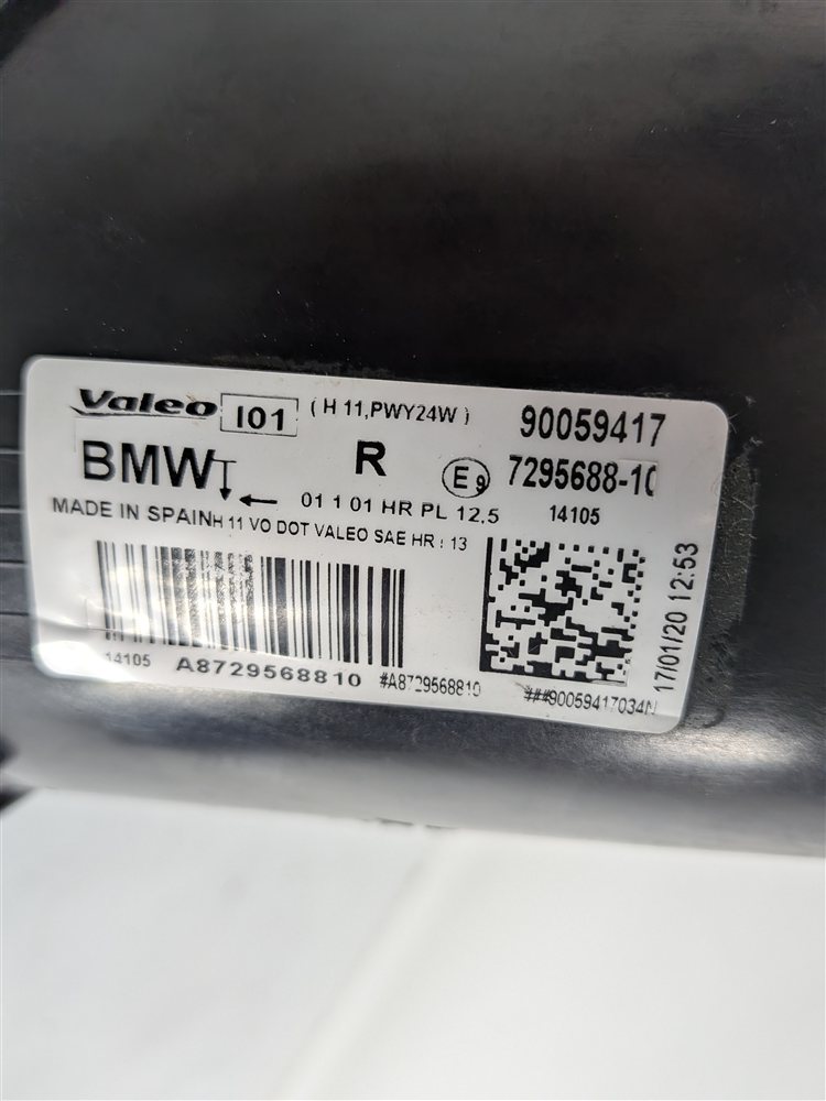 Thumbnail 6: 2014 BMW I3 (I01) FRONT RIGHT FOG LIGHT LAMP DRIVING LIGHT