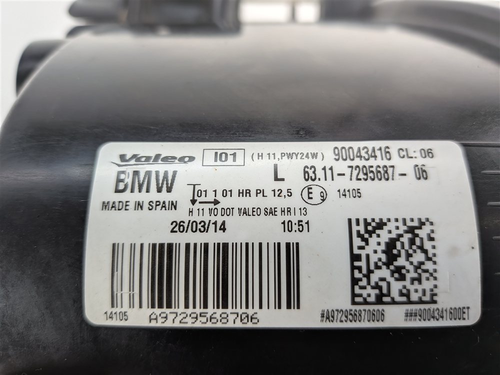 Thumbnail 6: 2014 BMW I3 (I01) FRONT LEFT FOG LIGHT LAMP DRIVING LIGHT