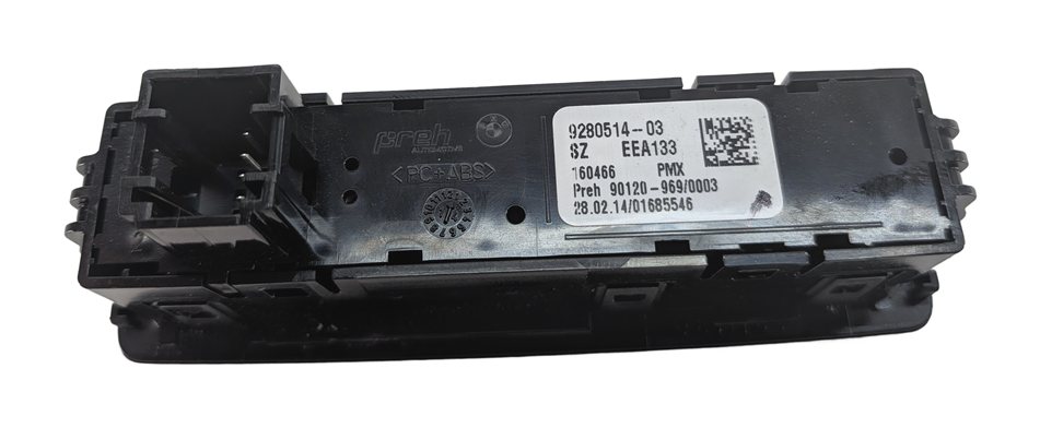 Thumbnail 3: 2014 BMW I3 (I01) CENTER CONSOLE COMFORT ECO PRO PARK ASSIST SWITCH PANEL