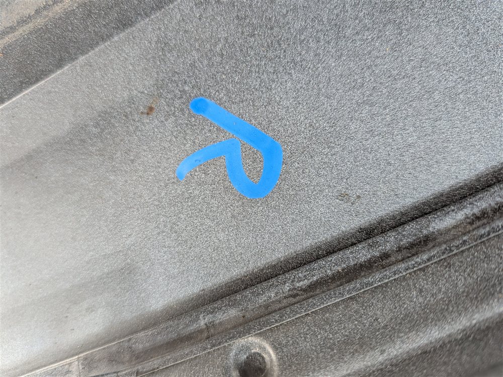 Thumbnail 3: 2014 BMW I3 (I01) RIGHT A PILLAR EXTERIOR TRIM COVER MOLDING (Capparis)