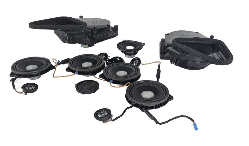 Thumbnail 3: 2014 BMW I3 (I01) HARMAN KARDON STEREO AUDIO SOUND SYSTEM SPEAKER SET