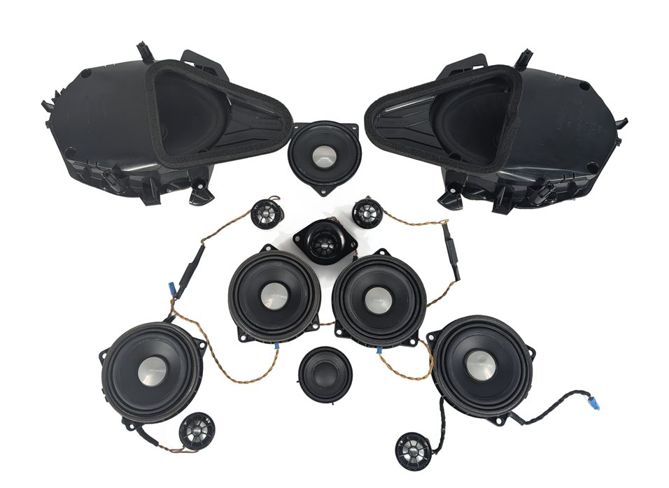 Thumbnail 5: 2014 BMW I3 (I01) HARMAN KARDON STEREO AUDIO SOUND SYSTEM SPEAKER SET