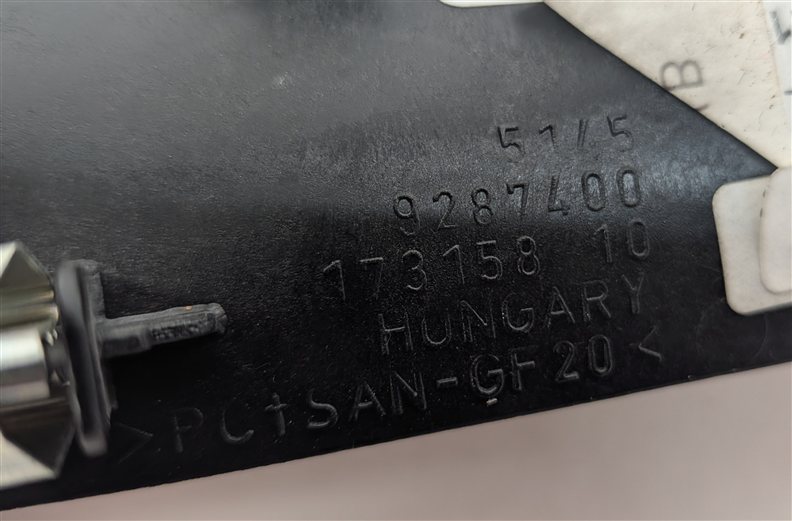 Thumbnail 6: 2014 BMW i3 (I01) INTERIOR DASHBOARD DASH TRIM PANEL (Eucalyptus)