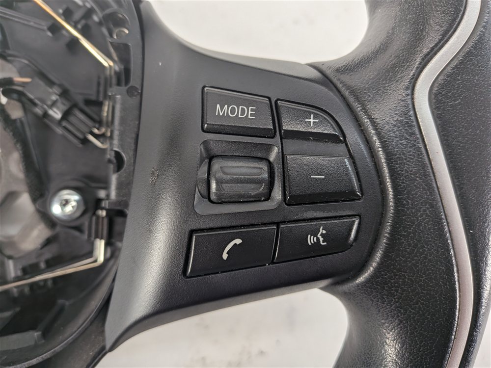 Thumbnail 15: 14-17 BMW i3 I01 LEATHER MULTIFUNCTION STEERING WHEEL w/ CRUISE CONTROL (Black)