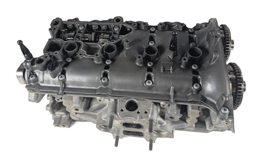 Thumbnail 5: AUDI 17-19 A3 21-23 Q3 (8V F3) 2.0L TURBO CZRA ENGINE CYLINDER HEAD ASSEMBLY