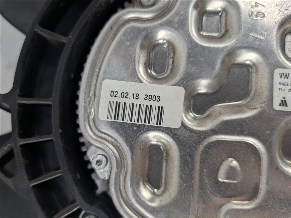 Thumbnail 11: 2017-2019 AUDI A3 (8V) 2.0L TURBO ENGINE RADIATOR COOLING FAN BLADE w/ MOTOR