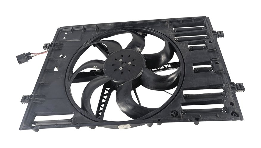 Thumbnail 2: 2017-2019 AUDI A3 (8V) 2.0L TURBO ENGINE RADIATOR COOLING FAN BLADE w/ MOTOR