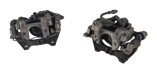 2015-2018 AUDI A3 (8V) REAR LEFT & RIGHT ABS DISC BRAKE CALIPER SET/2 w/ACTUATOR