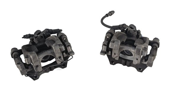 Thumbnail 2: 2015-2018 AUDI A3 (8V) REAR LEFT & RIGHT ABS DISC BRAKE CALIPER SET/2 w/ACTUATOR
