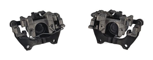 Thumbnail 3: 2015-2018 AUDI A3 (8V) REAR LEFT & RIGHT ABS DISC BRAKE CALIPER SET/2 w/ACTUATOR