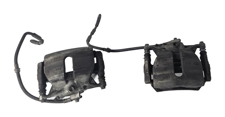 Thumbnail 2: 2015-2017 VW GOLF / AUDI A3 TT (8V MK3) 1.8T 2.0T FRONT DISC BRAKE CALIPER SET