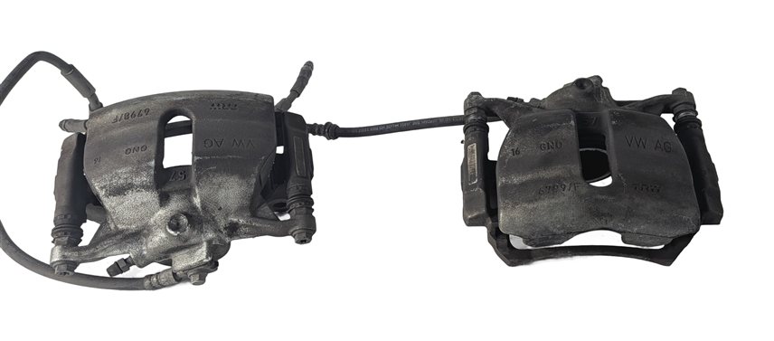 Thumbnail 3: 2015-2017 VW GOLF / AUDI A3 TT (8V MK3) 1.8T 2.0T FRONT DISC BRAKE CALIPER SET