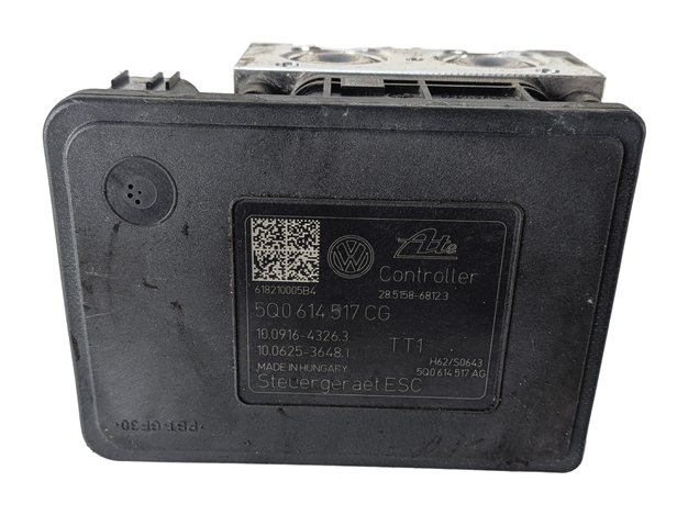 Thumbnail 8: 17-18 AUDI A3 (8V) SEDAN CONVERTIBLE ABS ANTI-LOCK BRAKE PUMP w/ CONTROL MODULE