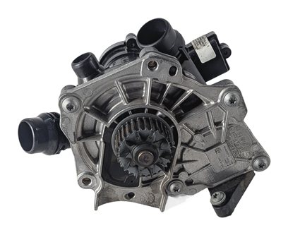 Thumbnail 3: 16-23 AUDI A3 A4 A5 A6 Q5 Q7 S3 TT 2.0L TURBO WATER PUMP w/ THERMOSTAT HOUSING