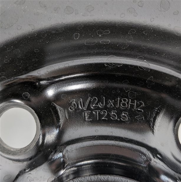 Thumbnail 10: 15-18 VW JETTA AUDI A3 S3 (8V) 18x3.5" EMERGENCY ROADSIDE SPARE TIRE WHEEL RIM