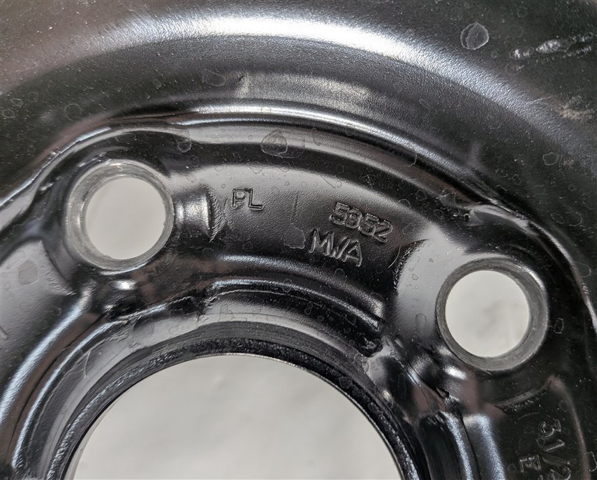 Thumbnail 11: 15-18 VW JETTA AUDI A3 S3 (8V) 18x3.5" EMERGENCY ROADSIDE SPARE TIRE WHEEL RIM