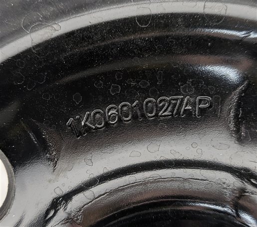 Thumbnail 12: 15-18 VW JETTA AUDI A3 S3 (8V) 18x3.5" EMERGENCY ROADSIDE SPARE TIRE WHEEL RIM
