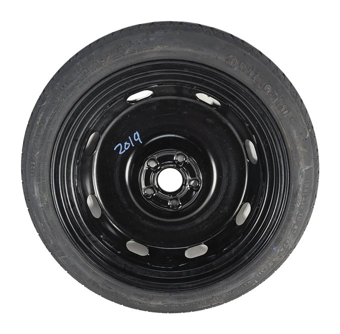 Thumbnail 4: 15-18 VW JETTA AUDI A3 S3 (8V) 18x3.5" EMERGENCY ROADSIDE SPARE TIRE WHEEL RIM