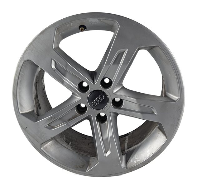 2017-2018 AUDI A3 (8V) 17X7.5 INCH ALUMINUM ALLOY 5 SPOKE (OPT CTO) WHEEL RIM