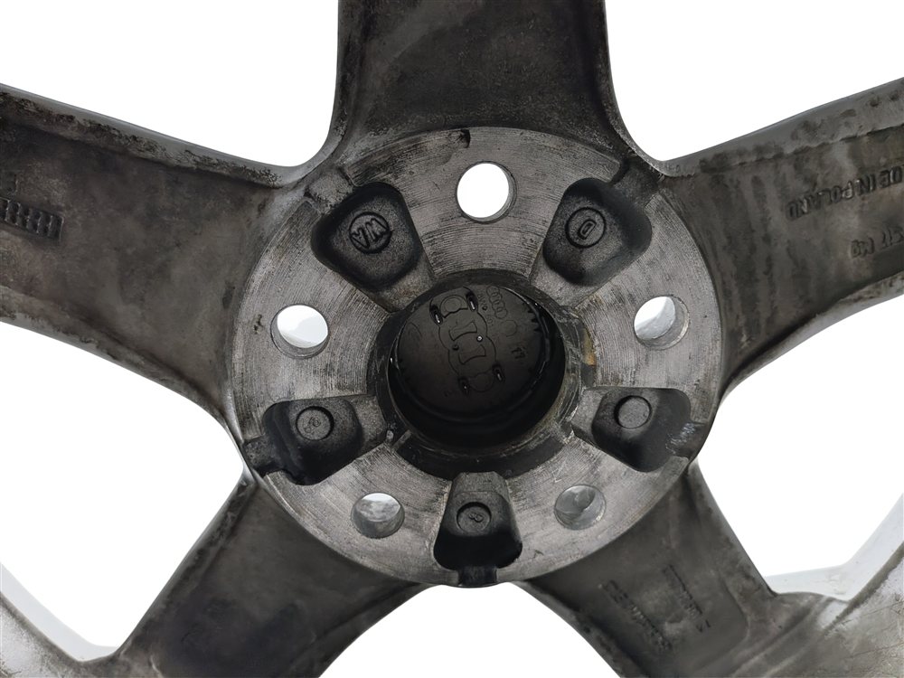 Thumbnail 9: 2017-2018 AUDI A3 (8V) 17X7.5 INCH ALUMINUM ALLOY 5 SPOKE (OPT CTO) WHEEL RIM