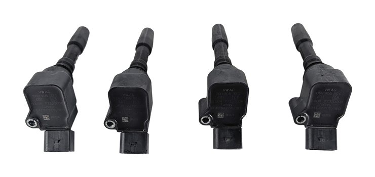 Thumbnail 2: 17-23 AUDI A3 RS3 A4 S5 A6 ALLROAD Q3 Q5 SQ5 Q7 2.0L 3.0L IGNITION COIL SET 4