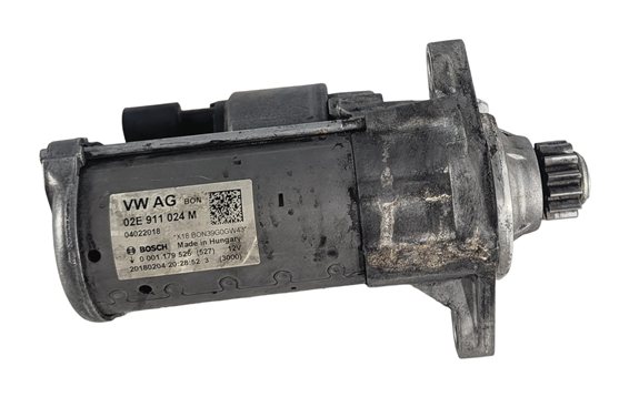 Thumbnail 2: 2017-2019 AUDI A3 (8V) (19 S3 8Y & 19 JETTA GLI) 2.0L TURBO ENGINE STARTER MOTOR