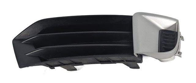 Thumbnail 5: 17-19 AUDI A3 8V FRONT RIGHT LOWER BUMPER GRILLE NON S-LINE SILVER BLACK