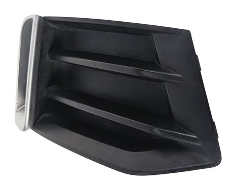Thumbnail 6: 17-19 AUDI A3 8V FRONT RIGHT LOWER BUMPER GRILLE NON S-LINE SILVER BLACK