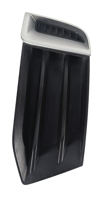 Thumbnail 7: 17-19 AUDI A3 8V FRONT RIGHT LOWER BUMPER GRILLE NON S-LINE SILVER BLACK