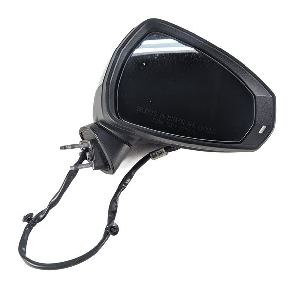 Thumbnail 3: 15-18 AUDI A3 S3 (8V) RIGHT PASSENGER MANUAL FOLD HEATED DOOR MIRROR (Black)