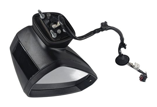 Thumbnail 3: 2015-2018 AUDI A3 S3 (8V) DRIVER MANUAL FOLD HEATED DOOR MIRROR (Black)