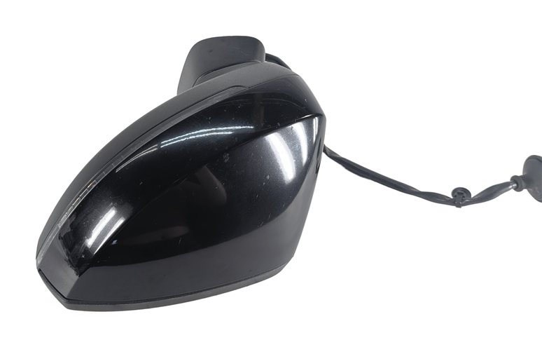 Thumbnail 8: 2015-2018 AUDI A3 S3 (8V) DRIVER MANUAL FOLD HEATED DOOR MIRROR (Black)